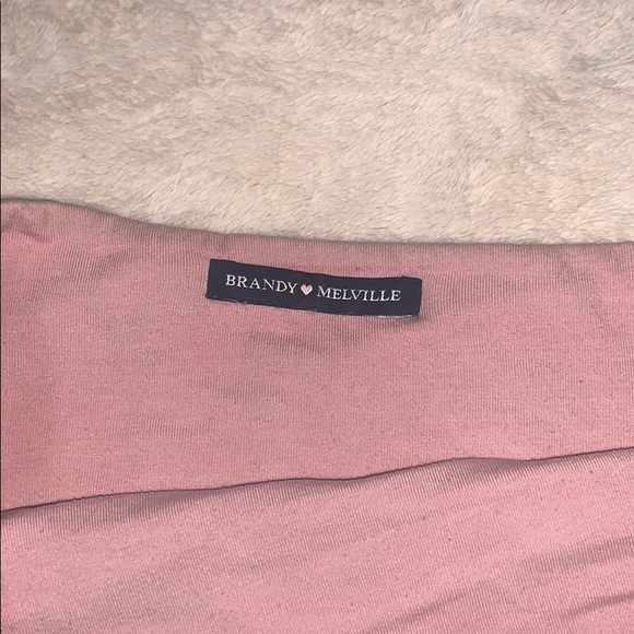 Pink brandy Melville tube top - Picture 2 of 2